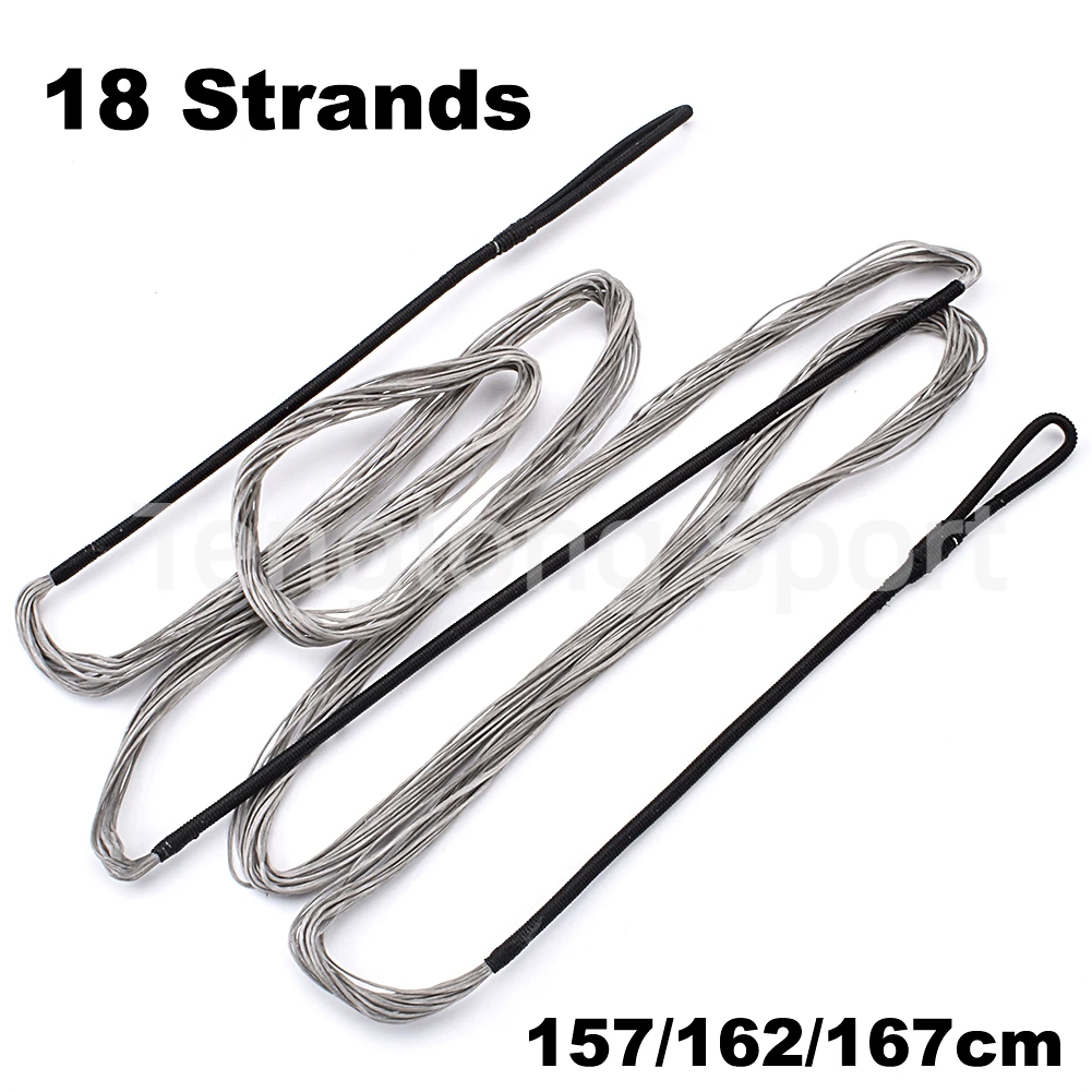 Archery String 18 Strands Recurve Bow String Suitable For 66/68/70in Bow Use Grey 1pcs
Archery String 18 Strands Recurve Bow String Suitable For 66/68/70in Bow Use Grey 1pcs