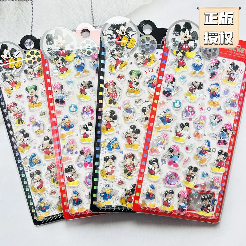 Hot Disney Children'S Stationery Stickers Mickey Minni Stitch 3d Relief Stickers Dropping Crystal Decorative Stickers Gift
Hot Disney Children'S Stationery Stickers Mickey Minni Stitch 3d Relief Stickers Dropping Crystal Decorative Stickers Gift