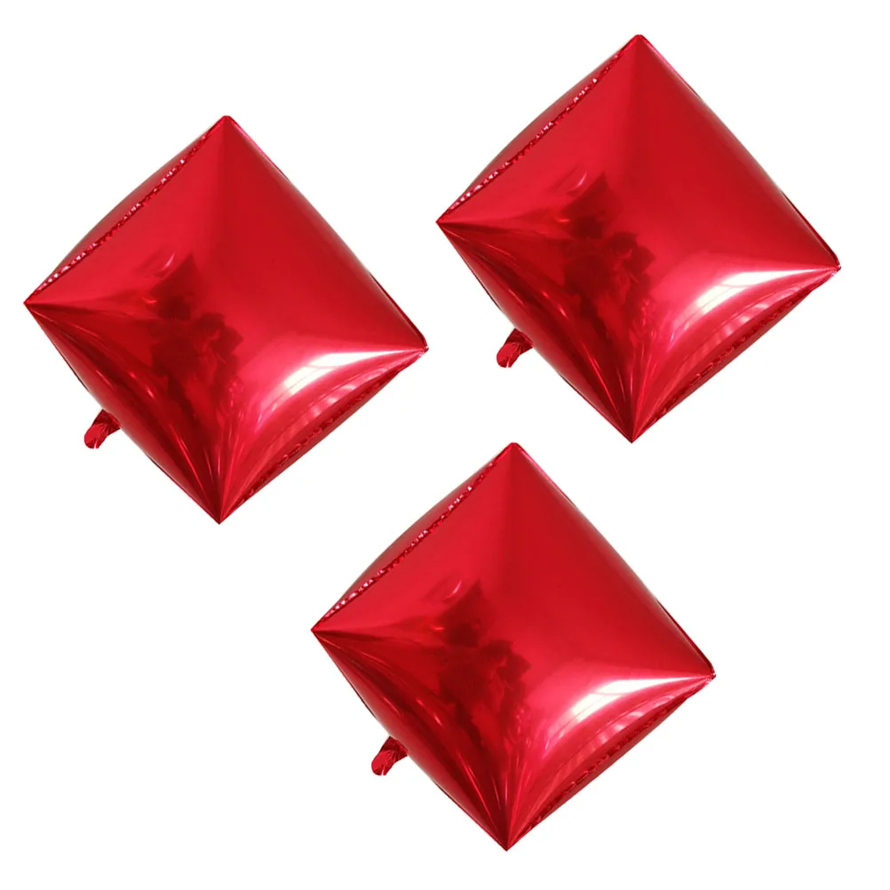 3Pcs AluminumFilmBalloon SquareRedFoilCube BirthdayPartyDecorations CelebrateSpecialEvents PhotoProps TableDecor
3Pcs AluminumFilmBalloon SquareRedFoilCube BirthdayPartyDecorations CelebrateSpecialEvents PhotoProps TableDecor
