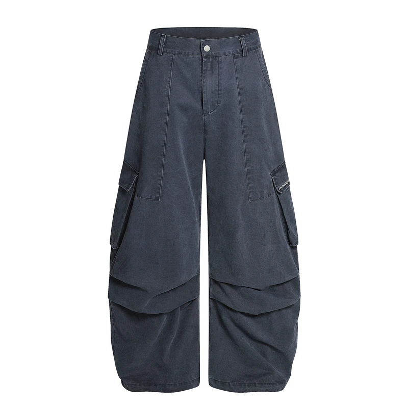 GXFortune American Folded Design Loose Knife Work Pants Men's Jazz Dance Wide Leg Casual Long Trousers Cotton Blend
GXFortune American Folded Design Loose Knife Work Pants Men's Jazz Dance Wide Leg Casual Long Trousers Cotton Blend