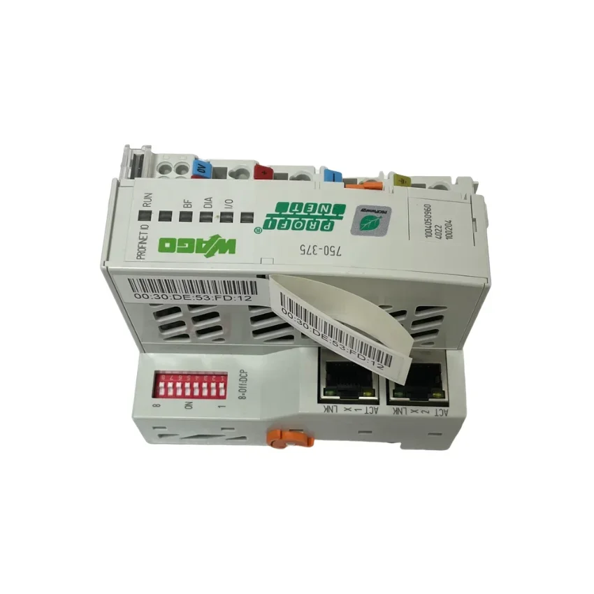 New Original Brand New Module 750-375 Fieldbus Coupler PROFINET IO 3rd Generation Communications Module DIN Rail 24VDC 750 Serie
New Original Brand New Module 750-375 Fieldbus Coupler PROFINET IO 3rd Generation Communications Module DIN Rail 24VDC 750 Serie
