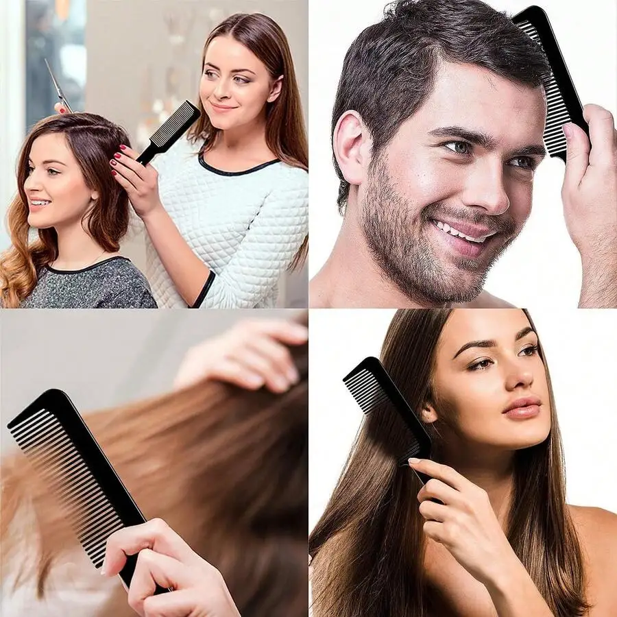 3 Pieces Plastic Hair Comb For Styling Cutting And Grooming
3 Pieces Plastic Hair Comb For Styling Cutting And Grooming