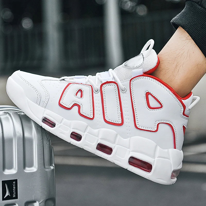 Мужские спортивные кроссовки средней высоты на воздушной подушке — большие размеры, легкие нескользящие баскетбольные и кроссовки с амортизирующей подошвой
Мужские спортивные кроссовки средней высоты на воздушной подушке — большие размеры, легкие нескользящие баскетбольные и кроссовки с амортизирующей подошвой