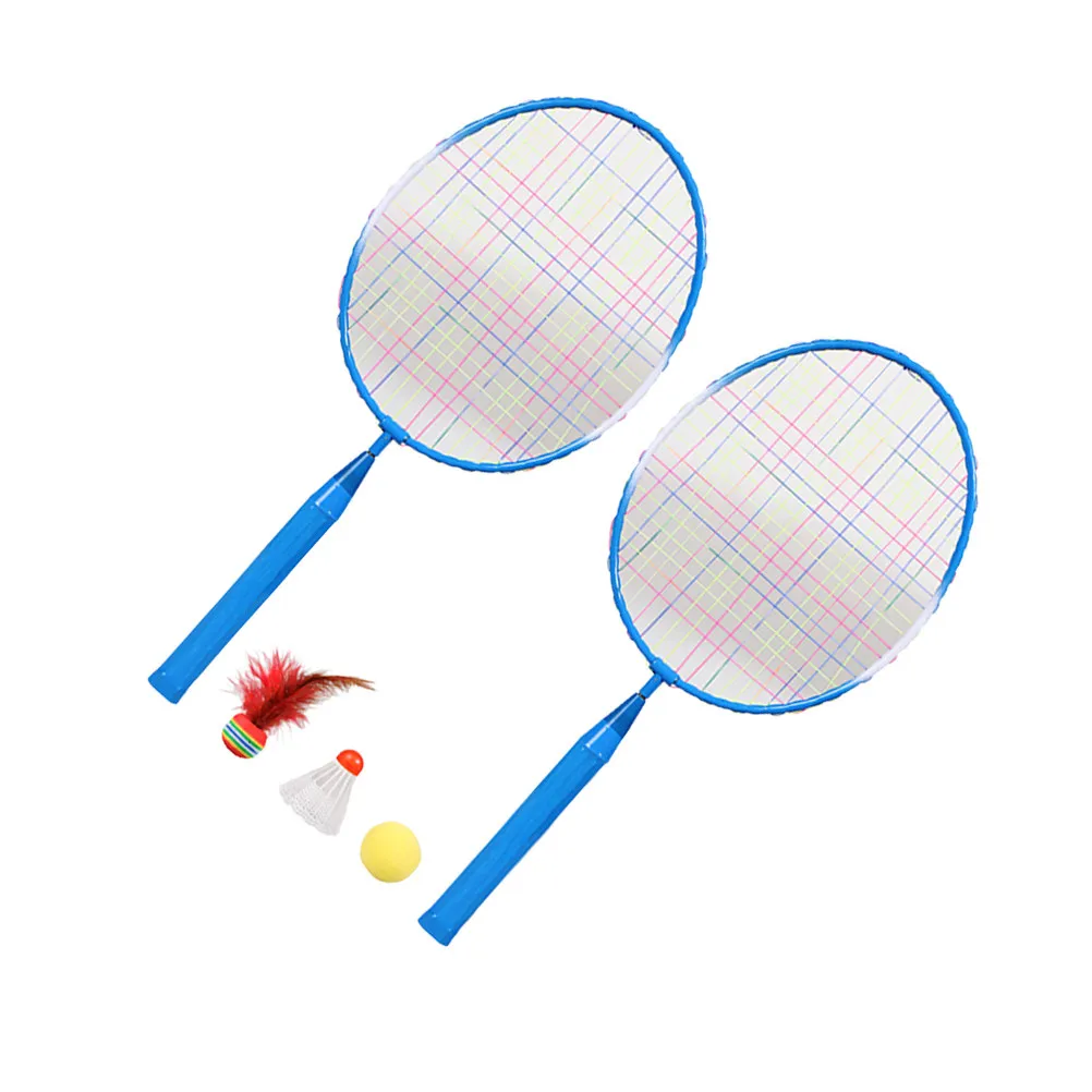 1Set Badminton Racket Training Set Outdoor Sports Playing Three Balls Blue Durable Lightweight Badminton Racket with Balls
1Set Badminton Racket Training Set Outdoor Sports Playing Three Balls Blue Durable Lightweight Badminton Racket with Balls