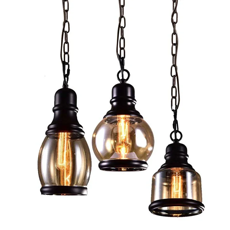American Vintage Glass Chandelier Restaurant Bedroom Bar Cafe Booth Box Model Room Personality Creative Pendant Lamp Lighting
American Vintage Glass Chandelier Restaurant Bedroom Bar Cafe Booth Box Model Room Personality Creative Pendant Lamp Lighting