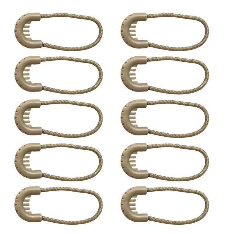 10Pcs Outdoor Backpack Zippers Head Bag Flexible Zippers Puller Light Weight Zippers Head Bag Part Accessories Enduring
10Pcs Outdoor Backpack Zippers Head Bag Flexible Zippers Puller Light Weight Zippers Head Bag Part Accessories Enduring
