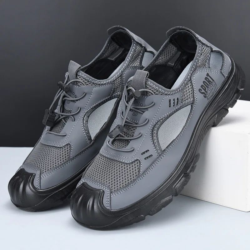 Новинка 2024, летняя дышащая обувь Baotou для отдыха, Мужская сетчатая крутая обувь для вождения на одной ноге
Новинка 2024, летняя дышащая обувь Baotou для отдыха, Мужская сетчатая крутая обувь для вождения на одной ноге