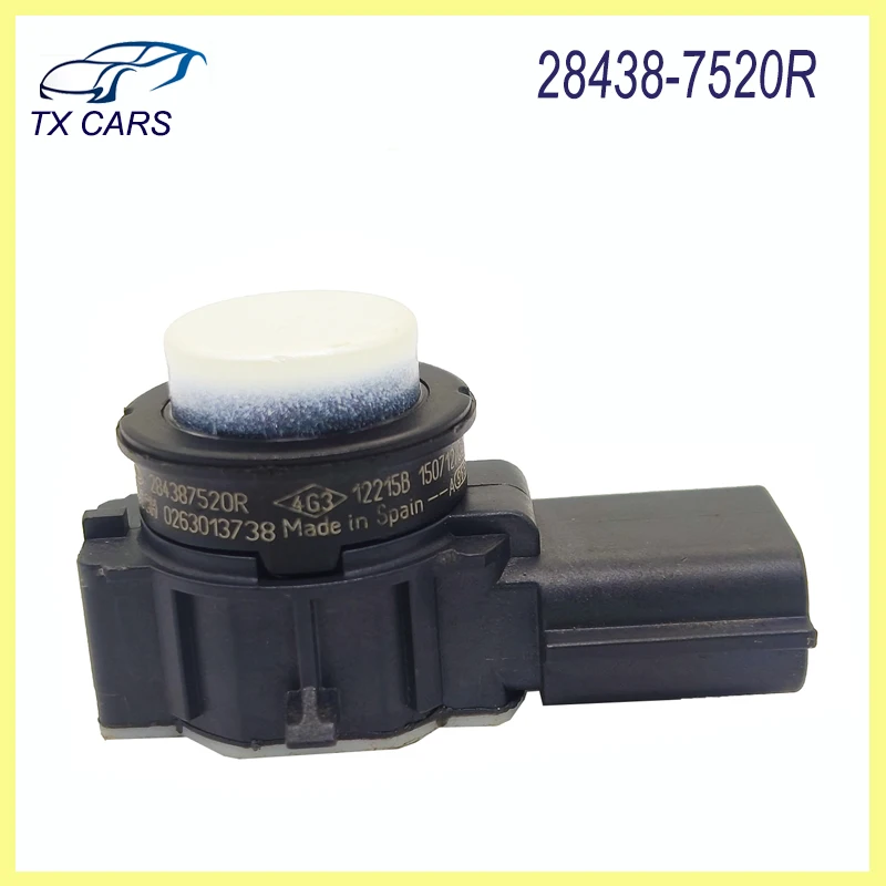 White 28438-7520R PDC Parking Sensor Radar For Renault Car Accessories 284387520R 0263013738
White 28438-7520R PDC Parking Sensor Radar For Renault Car Accessories 284387520R 0263013738