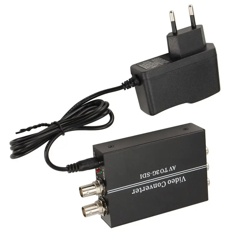 AV To SDI Converter For SD HD 3G SDI RCA To SDI BNC Audio Video Adapter For HDTV Monitor EU Plug-VVNB
AV To SDI Converter For SD HD 3G SDI RCA To SDI BNC Audio Video Adapter For HDTV Monitor EU Plug-VVNB