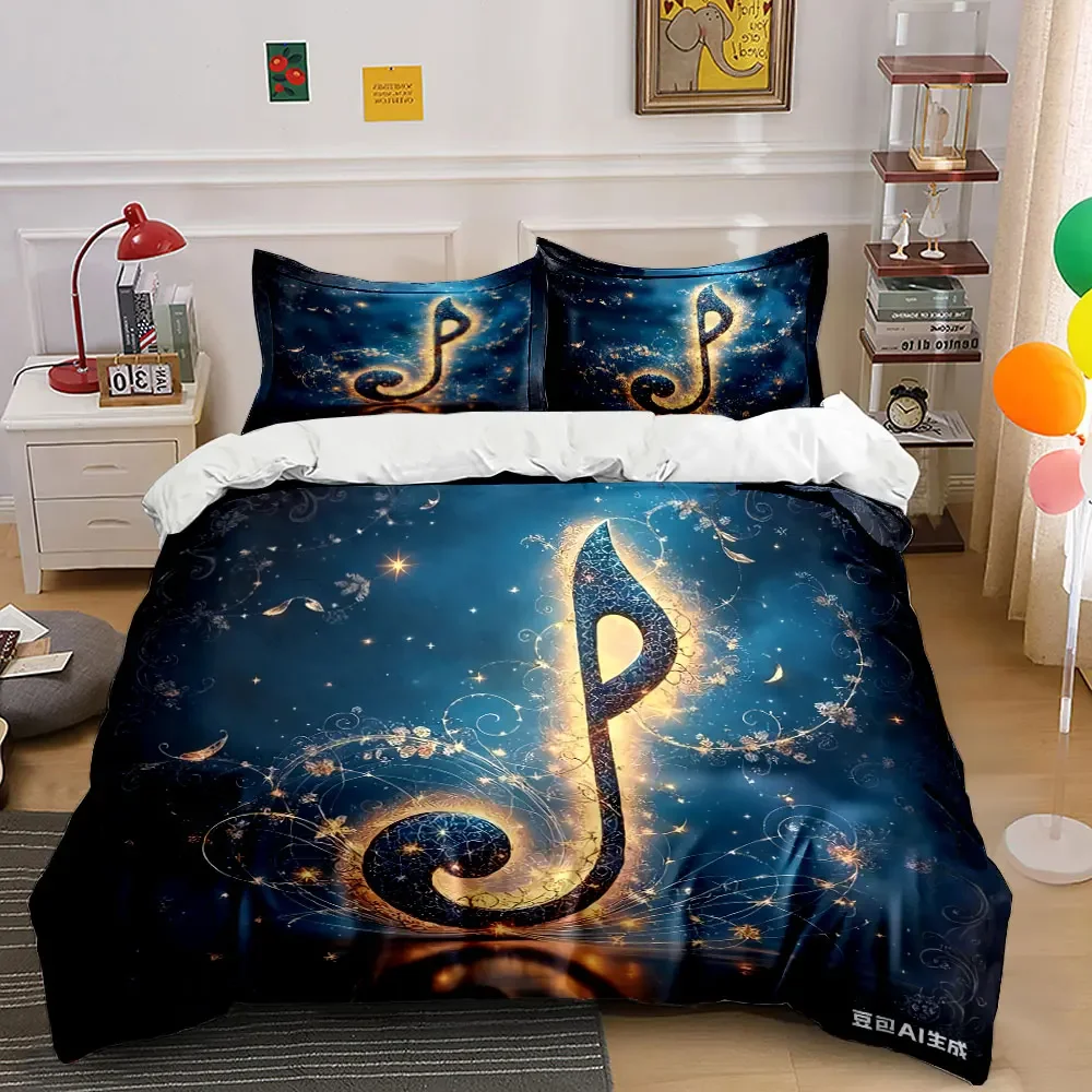 Musical Theme Decorative Set Multiple sizes kid's and adults' bedroom Exquisite 3PC bedding set, gift
Musical Theme Decorative Set Multiple sizes kid's and adults' bedroom Exquisite 3PC bedding set, gift