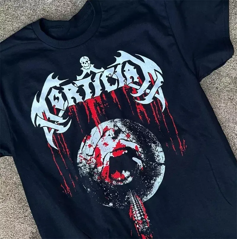 Черная футболка Mortician Band, хлопковая футболка унисекс, подарок для мужчин и женщин
Черная футболка Mortician Band, хлопковая футболка унисекс, подарок для мужчин и женщин
