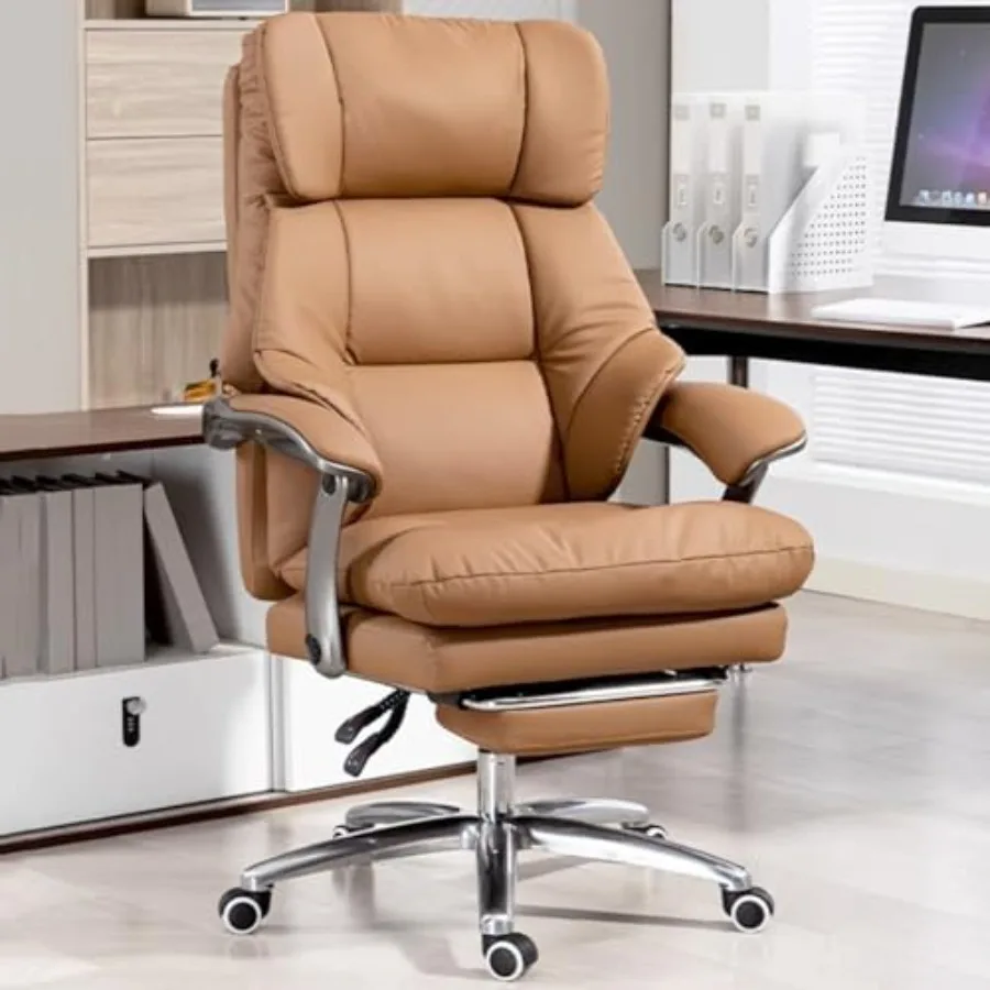 Ergonomic Adjustable Office Desk Computer Chairs, PU Leather Gaming Chair, Thickened Headrest, 360 Degree Swivel Recliner, Thre
Ergonomic Adjustable Office Desk Computer Chairs, PU Leather Gaming Chair, Thickened Headrest, 360 Degree Swivel Recliner, Thre