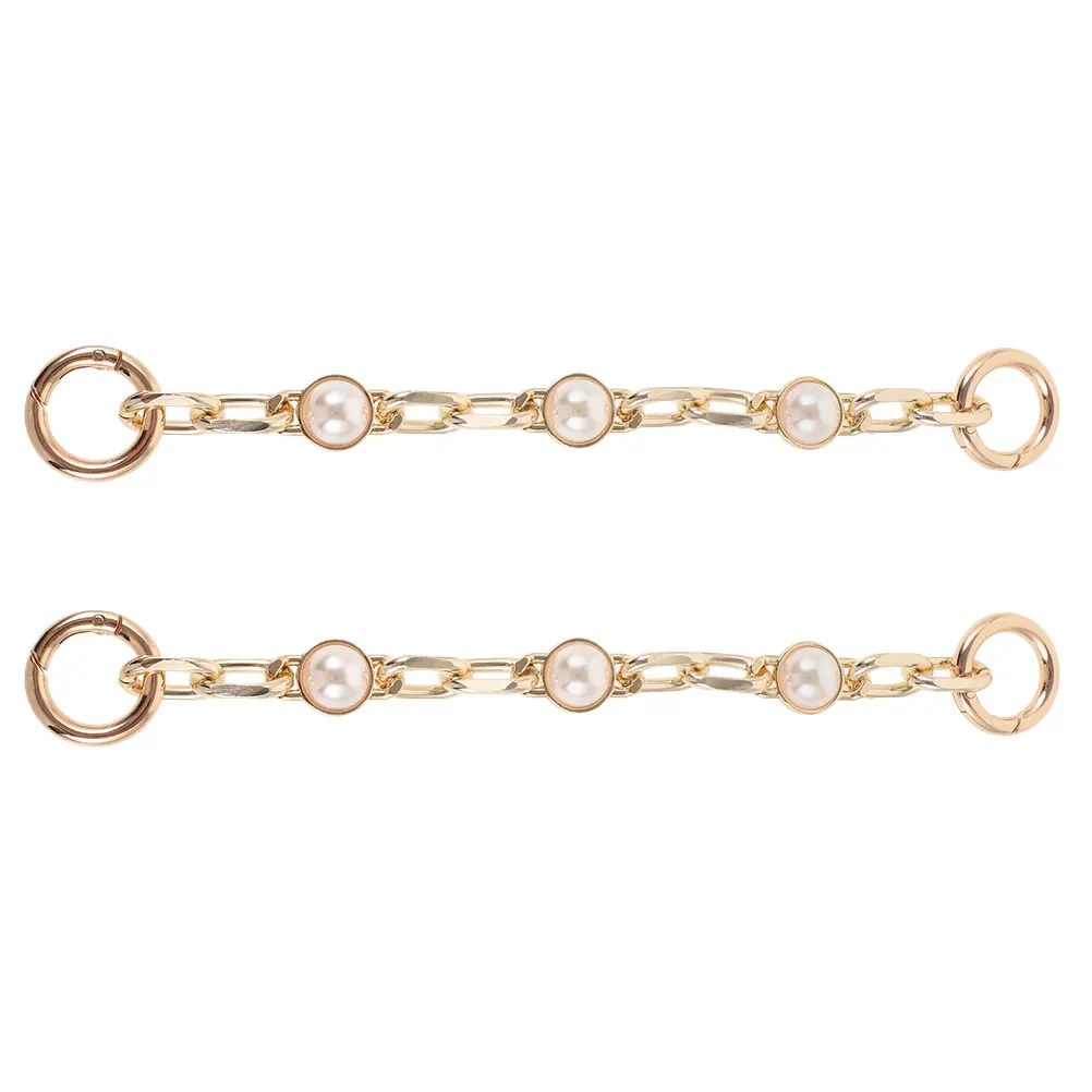 2Pcs Pearl Chain Shoulder Bag Strap Extension Lightweight Portable Strap Replacement Purse Chain Accessories
2Pcs Pearl Chain Shoulder Bag Strap Extension Lightweight Portable Strap Replacement Purse Chain Accessories