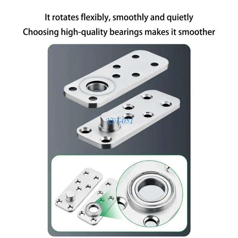 E15A 360 degree Rotating Shafts Door Hinge Heavy Duty Pivots Hinge Enduring
E15A 360 degree Rotating Shafts Door Hinge Heavy Duty Pivots Hinge Enduring