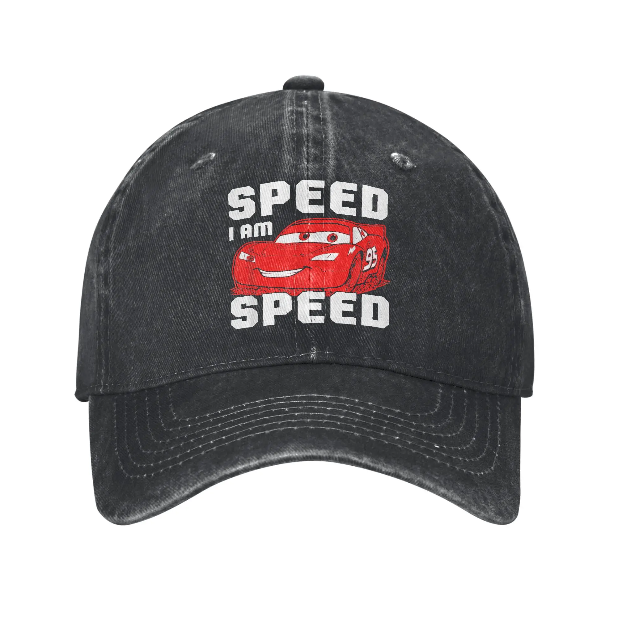 Pixar Cars Lightning McQueen I Am Speed Vintage Trucker Hats Outfits For Men Women Baseball Cap Vintage Headwear Cap Adjustable
Pixar Cars Lightning McQueen I Am Speed Vintage Trucker Hats Outfits For Men Women Baseball Cap Vintage Headwear Cap Adjustable