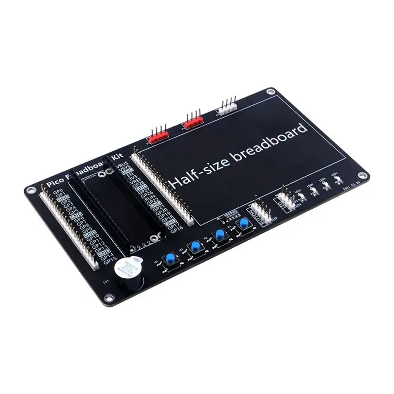 BNVN-Expansion Board Module Kit For Raspberry Pi PICO W GPIO Expansion Board 4-Channel Relay IO Sensor Debugging Module Kit A