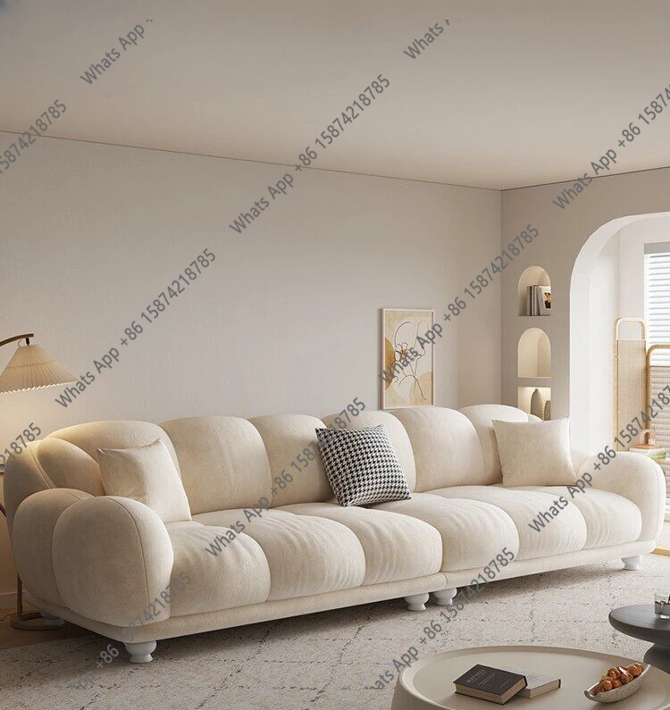 French petal sofa small apartment modern simple straight row marshmallow double three-person fabric
French petal sofa small apartment modern simple straight row marshmallow double three-person fabric