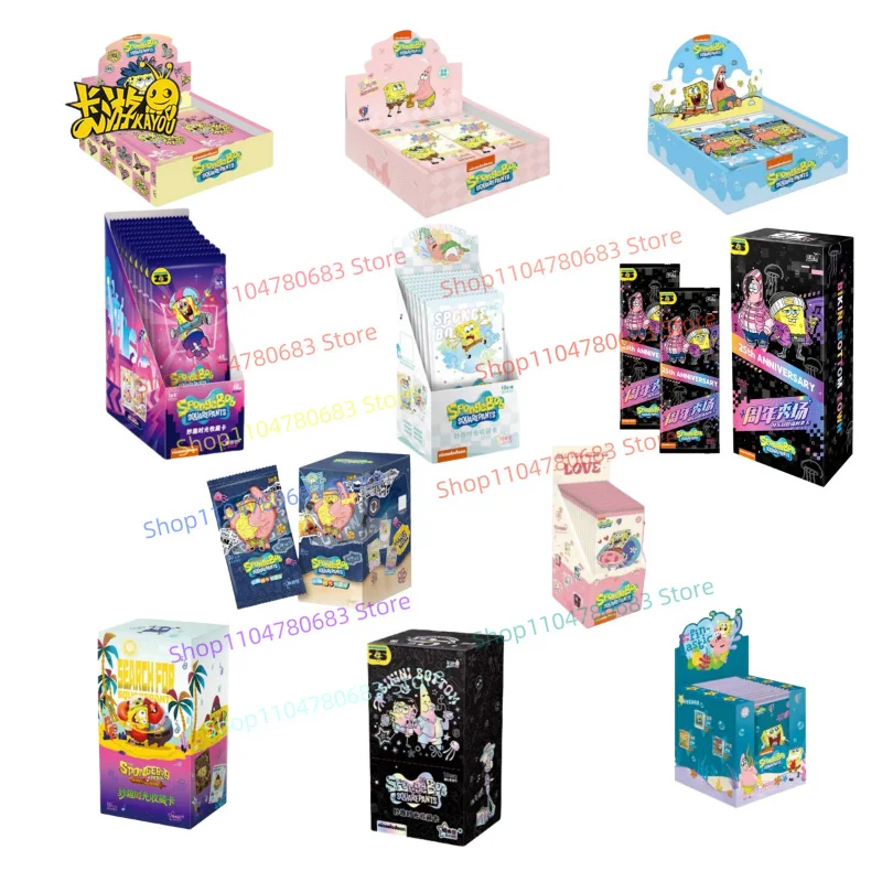 KAYOU Brand New Genuine SpongeBob SquarePants Happy Hour Collectible Card Set - Animation Goods Children's Holiday Gift
KAYOU Brand New Genuine SpongeBob SquarePants Happy Hour Collectible Card Set - Animation Goods Children's Holiday Gift