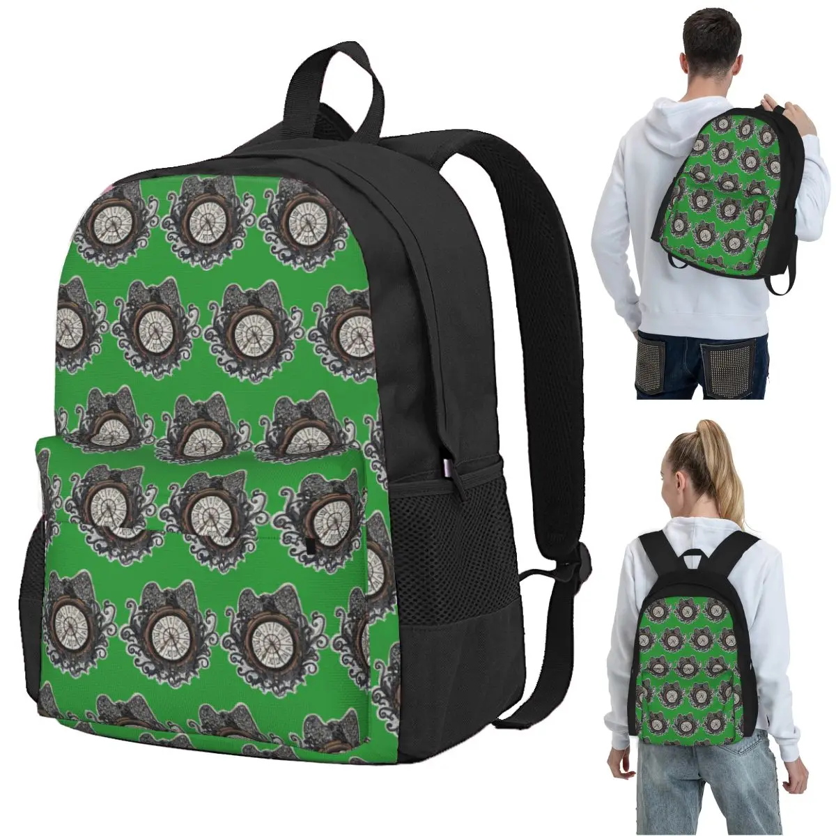 Clock Of The Time Dragon (Wicked Movie) Backpack Student BookBag Kids School Bag Laptop Shoulder Bags for Men Women
Clock Of The Time Dragon (Wicked Movie) Backpack Student BookBag Kids School Bag Laptop Shoulder Bags for Men Women