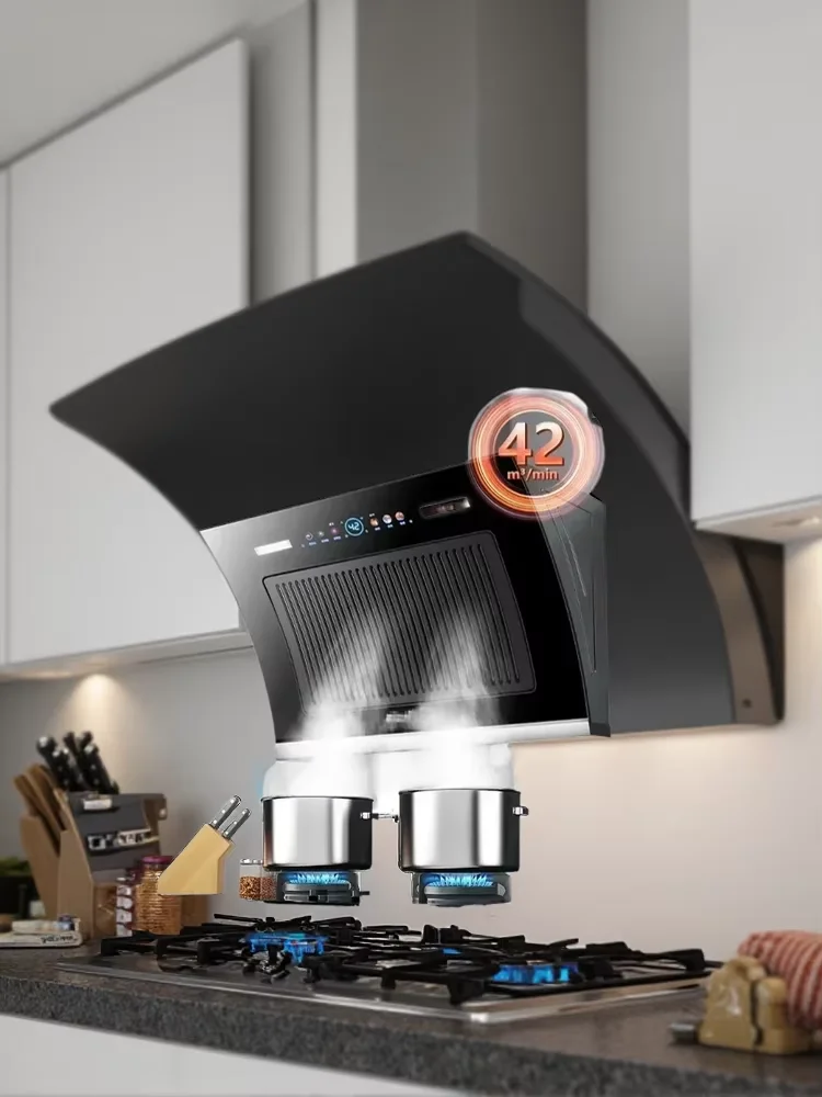 GOODWIFE 220V Dual Motor Kitchen Range Hood Efficient Smoke Extraction Powerful Cooker Hood LYH
GOODWIFE 220V Dual Motor Kitchen Range Hood Efficient Smoke Extraction Powerful Cooker Hood LYH