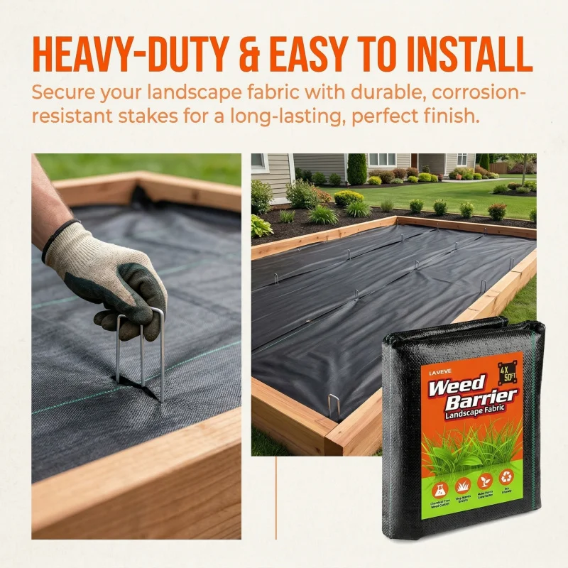 High-Quality Garden Landscape Fabric Material with Thickened Ground Pegs Weed-Proof Plant Protection Cover for Farm
High-Quality Garden Landscape Fabric Material with Thickened Ground Pegs Weed-Proof Plant Protection Cover for Farm