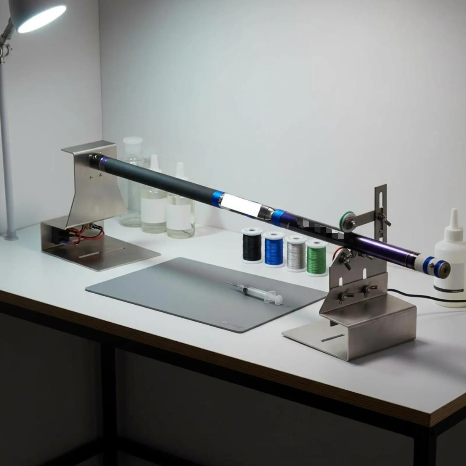 Fishing Rod Epoxy Coating Machine Reversible Rotation Epoxy Drying Rod Turner Workshop Equipment Long-Lasting Construction
Fishing Rod Epoxy Coating Machine Reversible Rotation Epoxy Drying Rod Turner Workshop Equipment Long-Lasting Construction
