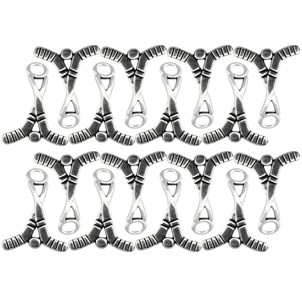 Ice Hockey Pendant Charms for Bracelet Making Jewelry Alloy Pendants Ornament Gift Vintage DIY Craft
Ice Hockey Pendant Charms for Bracelet Making Jewelry Alloy Pendants Ornament Gift Vintage DIY Craft