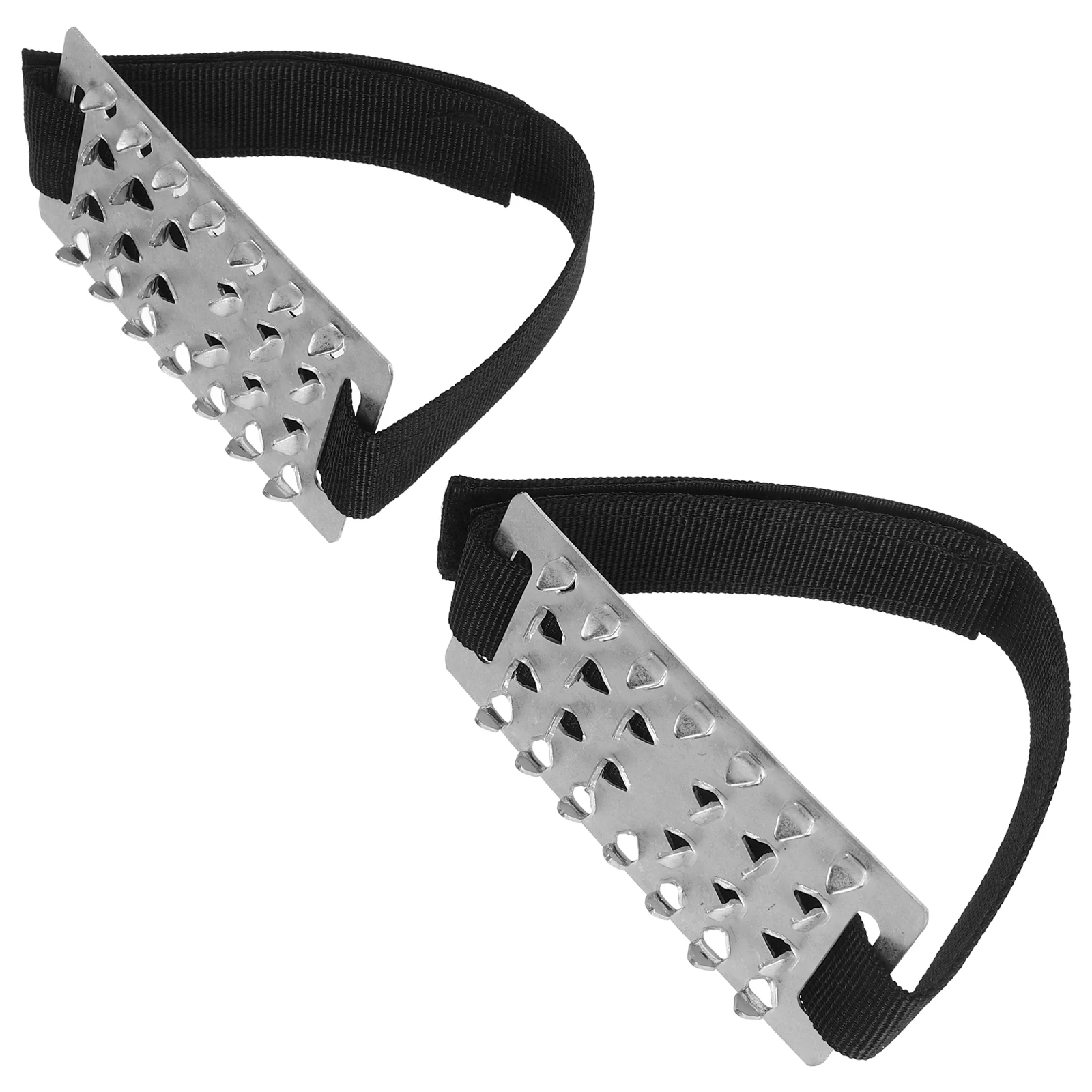 2 Pcs Mountaineering Anti-s Ice Claws Climbing Grippers Non-slip Shoe Covers/campons Shoes Spikes for Boots 
2 Pcs Mountaineering Anti-s Ice Claws Climbing Grippers Non-slip Shoe Covers/campons Shoes Spikes for Boots