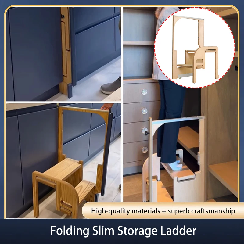 Kitchen Closet Net Red Household Two-Step Booster Ladder Super Bo Draw Folding Storage Booster Ladder Left And Right Universal
Kitchen Closet Net Red Household Two-Step Booster Ladder Super Bo Draw Folding Storage Booster Ladder Left And Right Universal