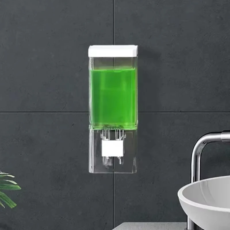 Homefish Perforated Manual Press Soap Dispenser Wall Mounted Traceless Disinfectant Bottle Bathroom Transparent BHL1803-FRO
Homefish Perforated Manual Press Soap Dispenser Wall Mounted Traceless Disinfectant Bottle Bathroom Transparent BHL1803-FRO