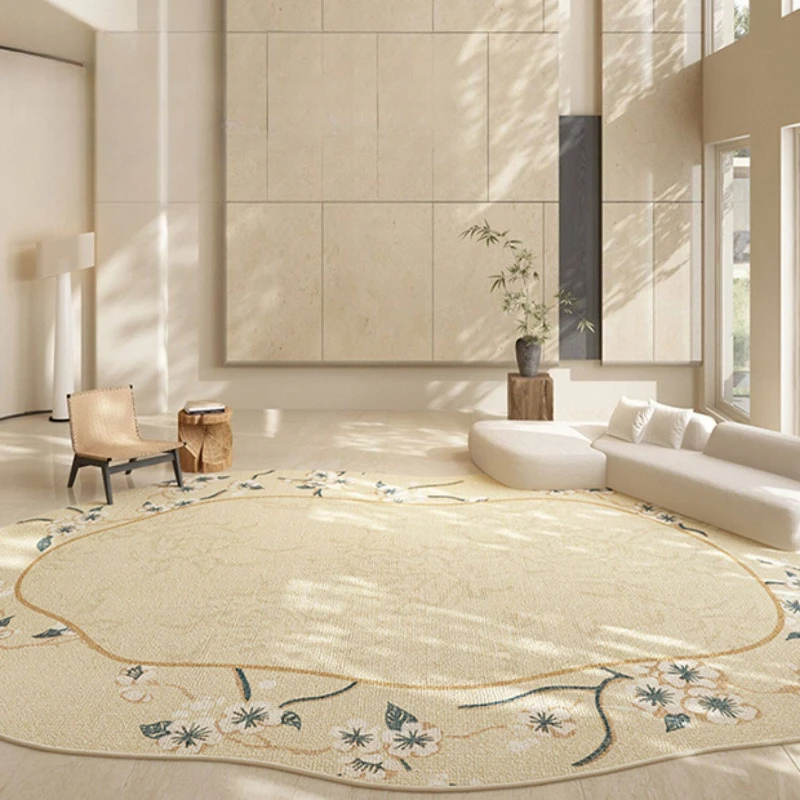 French Style Living Room Decoration Carpet Large Area Lounge Soft Floor Mat Irregular Shape Rugs for Bedroom Washable Study Rug
French Style Living Room Decoration Carpet Large Area Lounge Soft Floor Mat Irregular Shape Rugs for Bedroom Washable Study Rug