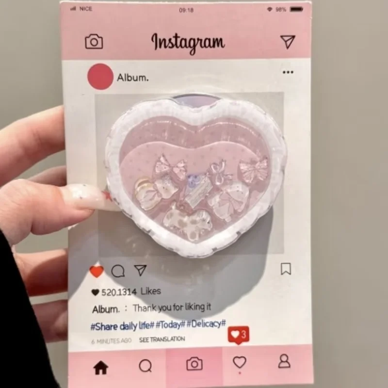 Cute Cartoon Quicksand Shake Hearts for Magsafe Griptok Holder Phone Finger Ring Stand Support for IPhone 15 Girl Bracket
Cute Cartoon Quicksand Shake Hearts for Magsafe Griptok Holder Phone Finger Ring Stand Support for IPhone 15 Girl Bracket