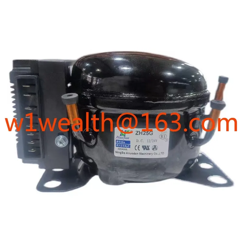 Compressor 12V 24V Suitable for Car Ship Refrigerator Freezer Mini Refrigerator Freezer Compressor ZH25G35G R134A
Compressor 12V 24V Suitable for Car Ship Refrigerator Freezer Mini Refrigerator Freezer Compressor ZH25G35G R134A