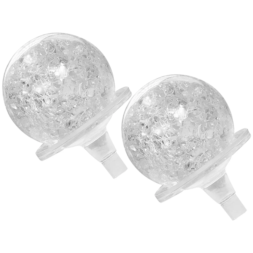 2 Cracked Display Globe Holder Set 5CM Ice Glass Decorative Sphere for Fish Tank Fountains Home Office Desktop nament
2 Cracked Display Globe Holder Set 5CM Ice Glass Decorative Sphere for Fish Tank Fountains Home Office Desktop nament