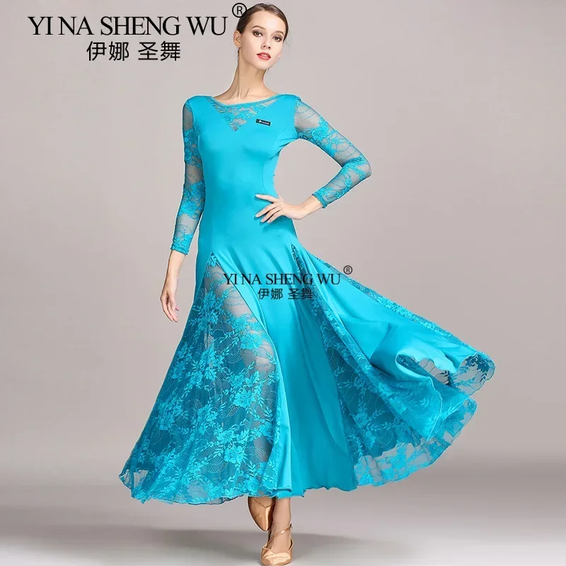 1 шт./лот, кружевная танцевальная юбка, женское платье с длинными рукавами для вальса, танго, стандартная танцевальная одежда, женская юбка для современного танца
1 шт./лот, кружевная танцевальная юбка, женское платье с длинными рукавами для вальса, танго, стандартная танцевальная одежда, женская юбка для современного танца