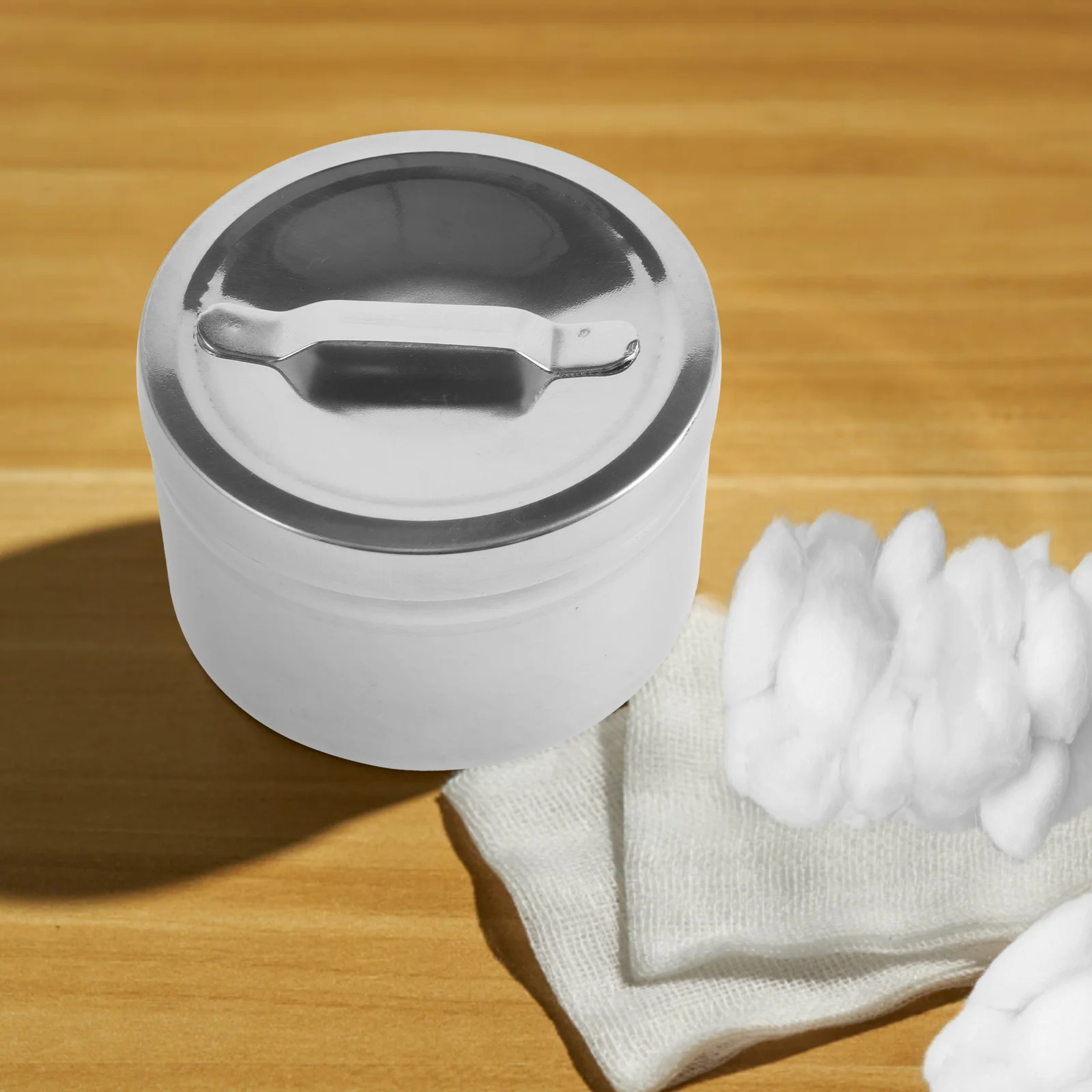 Cotton Ball Box Alcohol Container Laboratory Storage Jar Stainless Steel Large Capacity Leak Proof Tight Seal Lid For Liquids
Cotton Ball Box Alcohol Container Laboratory Storage Jar Stainless Steel Large Capacity Leak Proof Tight Seal Lid For Liquids