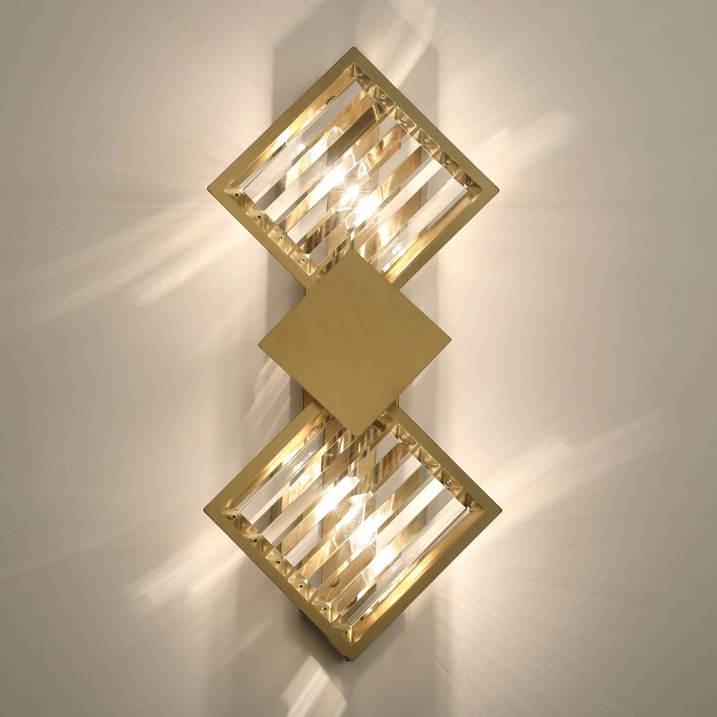 Contemporary Luxury Crystal LED Wall Light Bedroom Bedside Living Room Background Corridor Stair Villa Artistic Decor Wall Lamps
Contemporary Luxury Crystal LED Wall Light Bedroom Bedside Living Room Background Corridor Stair Villa Artistic Decor Wall Lamps