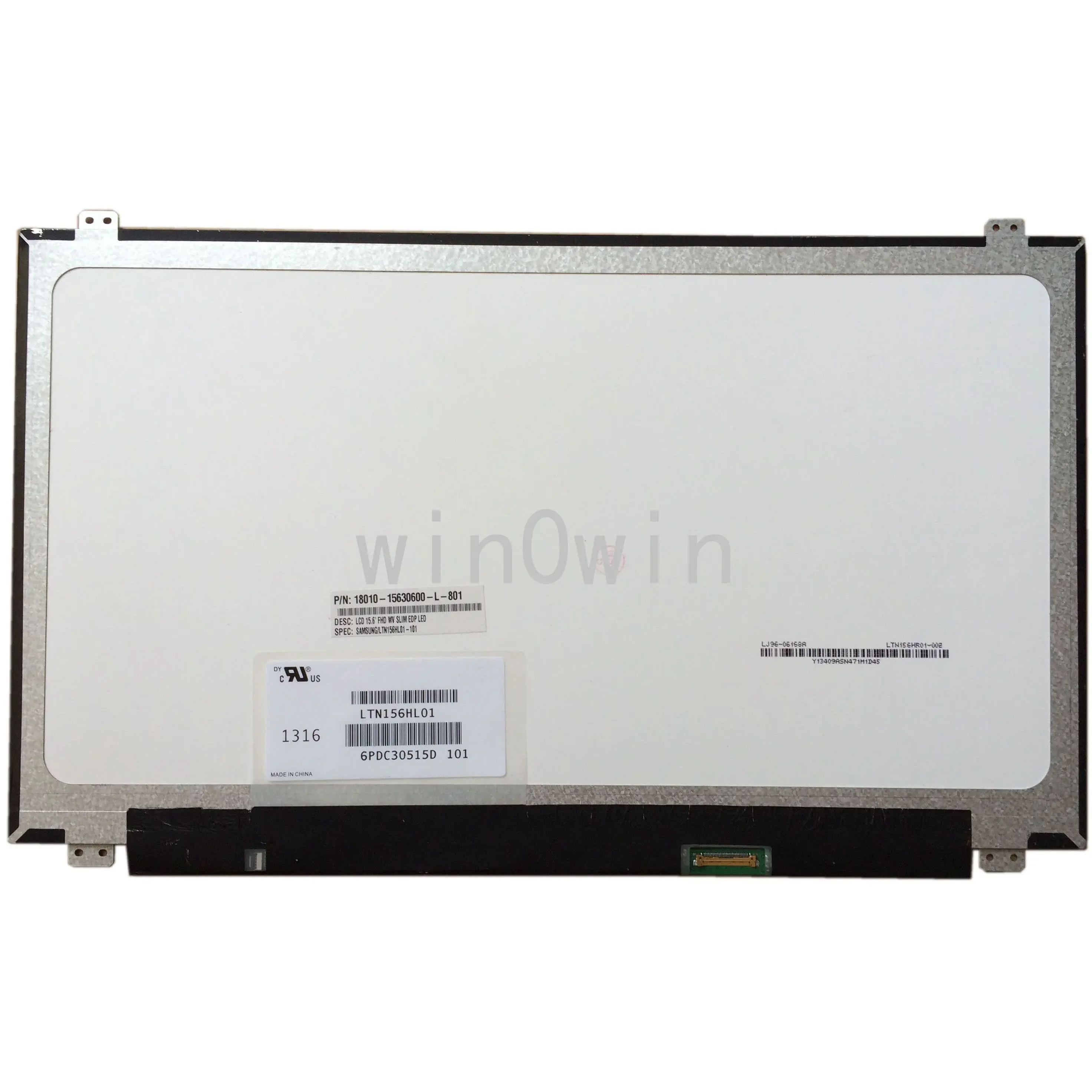 LTN156HL01 подходит для LP156WF6-SPA1 SPB1 B156HTN03.7 B156HTN03.6 B156HTN03.5 LP156WF4-SPH2 SPH3 HB156FH1-401 -301 30-контактный EDP
LTN156HL01 подходит для LP156WF6-SPA1 SPB1 B156HTN03.7 B156HTN03.6 B156HTN03.5 LP156WF4-SPH2 SPH3 HB156FH1-401 -301 30-контактный EDP