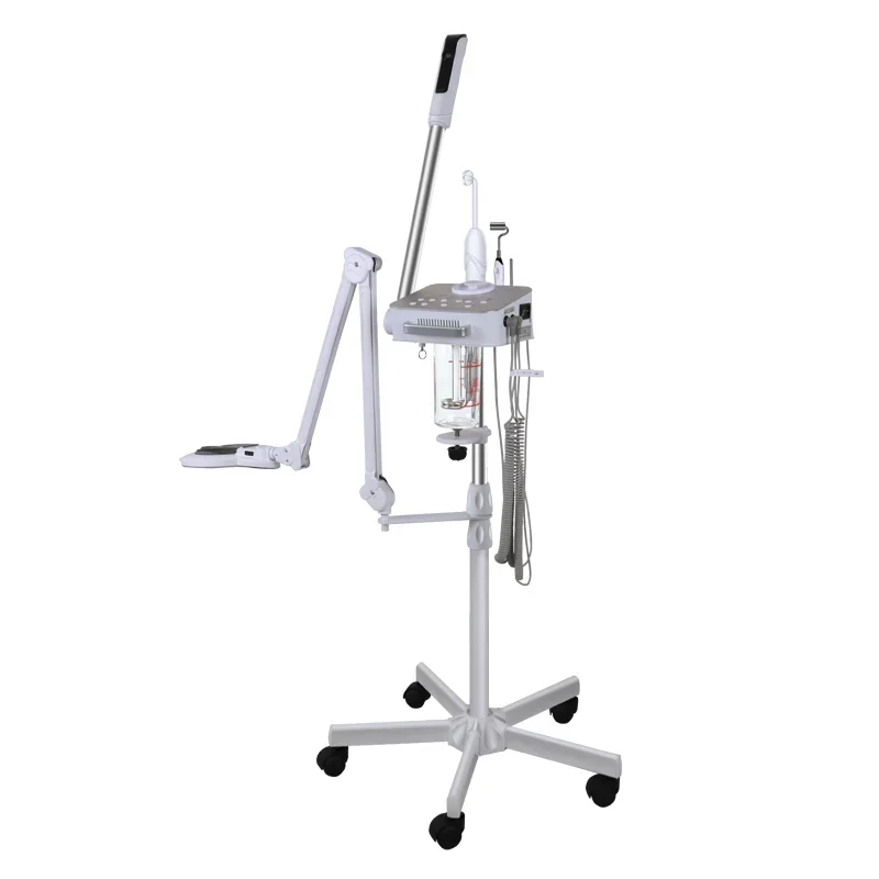 Facial Steamer Ozone Facial Vaporizer Skin Care Cosmetic Aluminum Digital Beauty Equipment with Stand
Facial Steamer Ozone Facial Vaporizer Skin Care Cosmetic Aluminum Digital Beauty Equipment with Stand