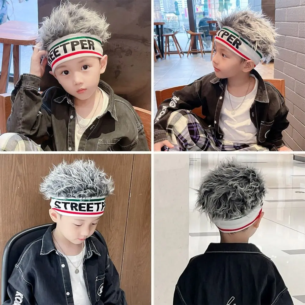 Fashion Funny Kids Wig Hat Elastic Personality Beanies Cap Knitted Cool Hair Integrated Headwear Children
Fashion Funny Kids Wig Hat Elastic Personality Beanies Cap Knitted Cool Hair Integrated Headwear Children