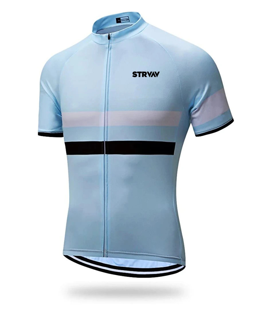 STRVAV-Breathable Cycling Jersey for Men,Short Sleeve,MTB Bike Shirts,Full Zipper,Road Bicycle Sports Clothing,Asian Size,Summer
STRVAV-Breathable Cycling Jersey for Men,Short Sleeve,MTB Bike Shirts,Full Zipper,Road Bicycle Sports Clothing,Asian Size,Summer