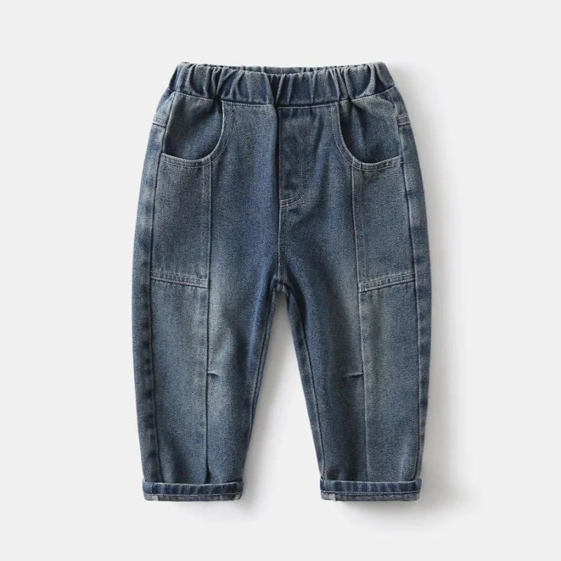 Boys Jeans Long Pants Summer Denim Pants Toddler Baby Boy Retro Washed Solid Color Patchwork Jeans Kids Korean Fashion
Boys Jeans Long Pants Summer Denim Pants Toddler Baby Boy Retro Washed Solid Color Patchwork Jeans Kids Korean Fashion