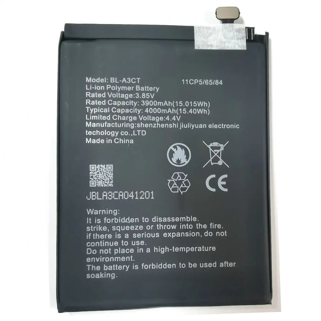 3.85V 15.4Wh BL-A13CT Li-ion Polymer Battery For Gionee Mobile Phone
3.85V 15.4Wh BL-A13CT Li-ion Polymer Battery For Gionee Mobile Phone