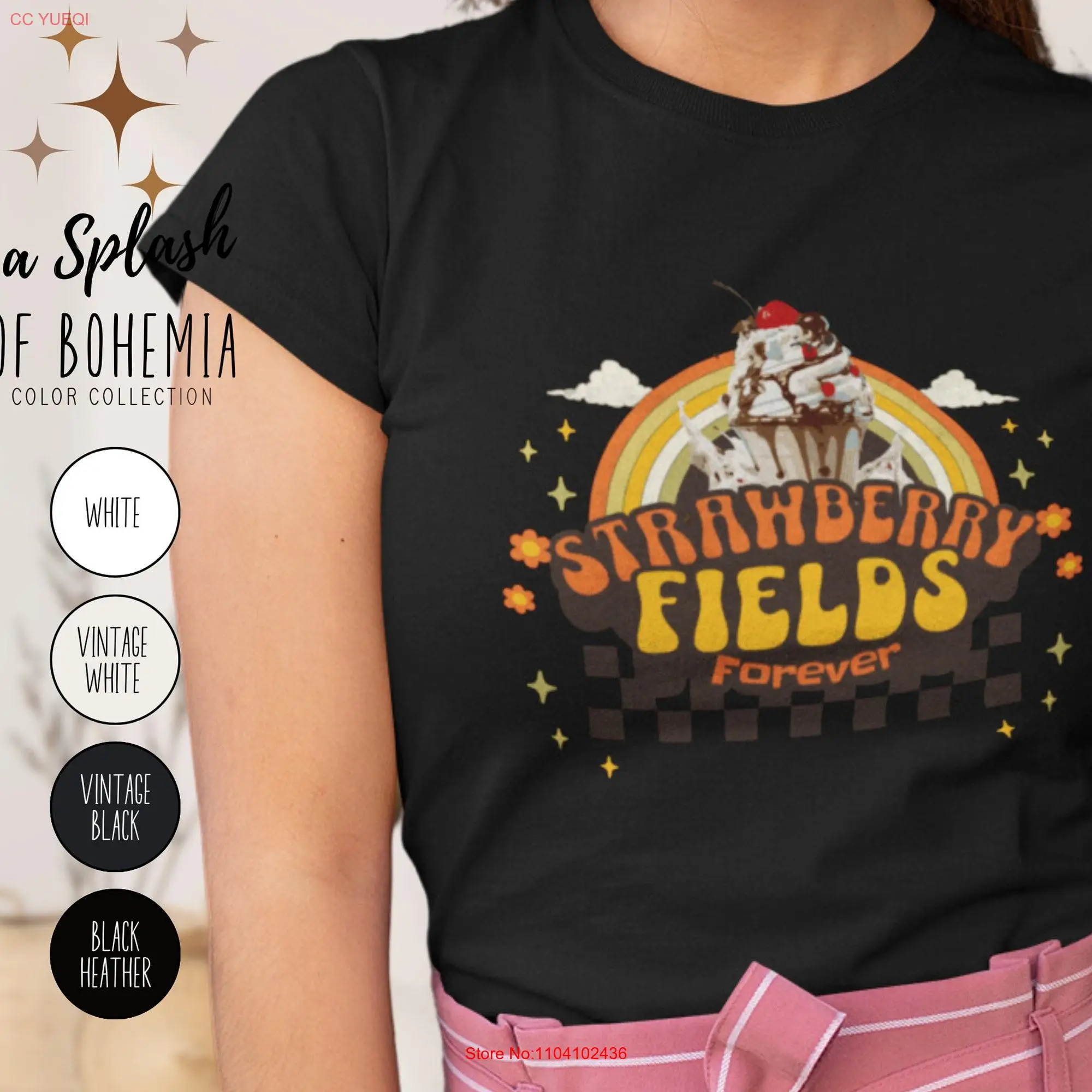 Футболка Strawberry Fields Forever, одежда, топ, садовая эстетичная одежда, Cottagecore, ретро с длинными или короткими рукавами
Футболка Strawberry Fields Forever, одежда, топ, садовая эстетичная одежда, Cottagecore, ретро с длинными или короткими рукавами