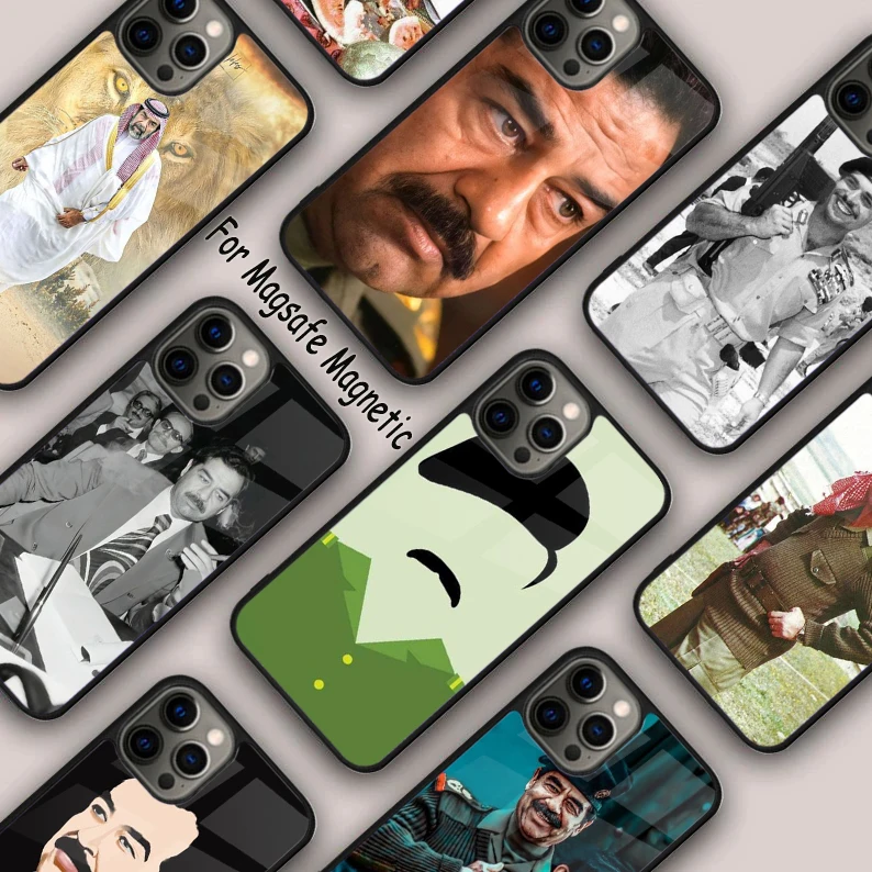 Saddam Hussein Magnetic Phone Case For APPLE iPhone 17 Air 16 14 13 12 Pro Max 15 Plus Wireless Charge With MagSafe Cover
Saddam Hussein Magnetic Phone Case For APPLE iPhone 17 Air 16 14 13 12 Pro Max 15 Plus Wireless Charge With MagSafe Cover