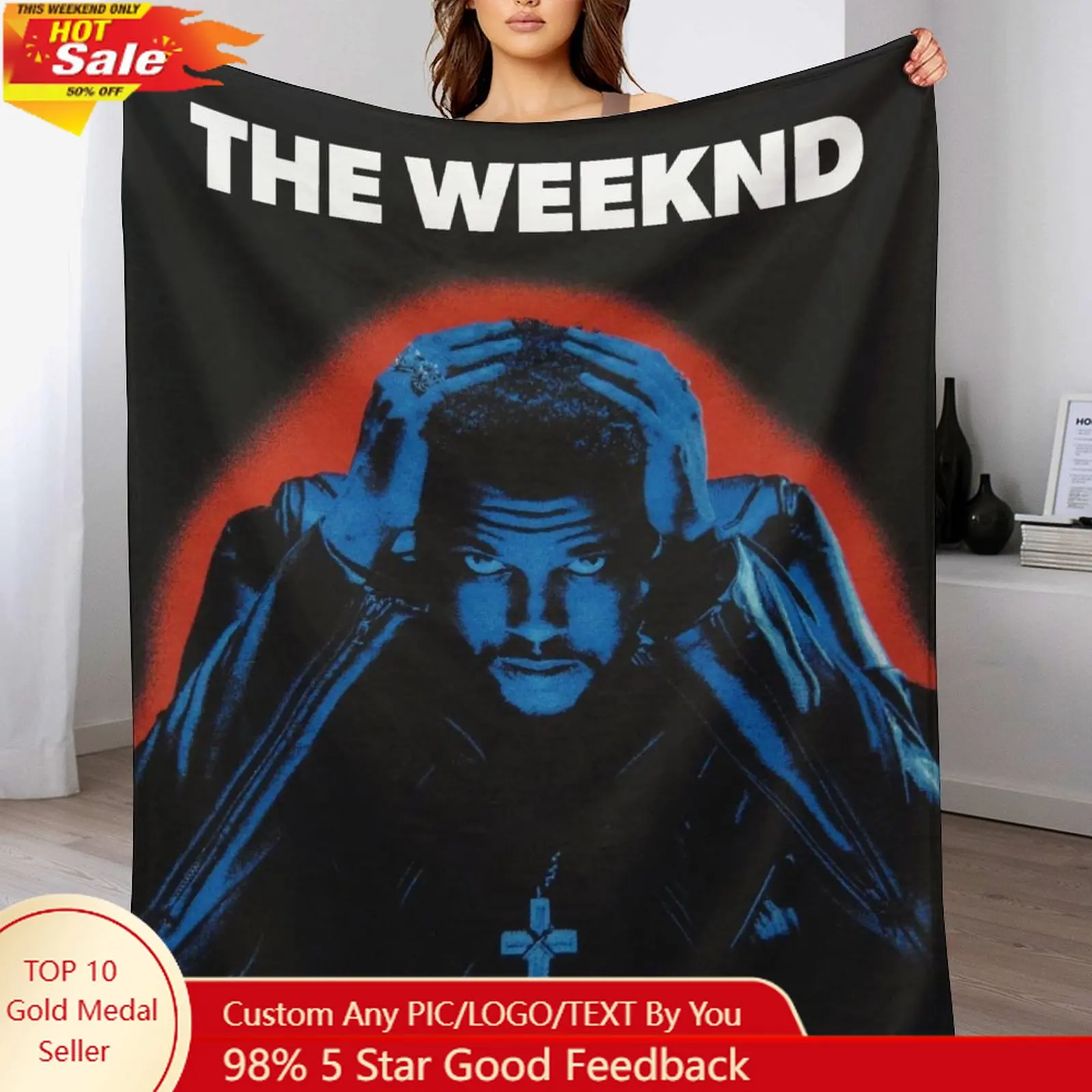 The W-Weeknds Flannel Blankets Are Soft Comfortable and Warm Perfect for Winter Naps Homes Offices Travel Camping and More
The W-Weeknds Flannel Blankets Are Soft Comfortable and Warm Perfect for Winter Naps Homes Offices Travel Camping and More