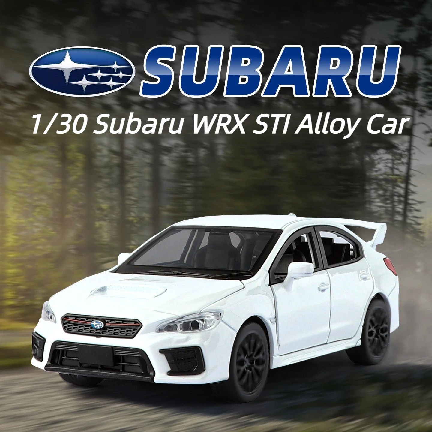 1:30 Subaru WRX STI Alloy Car Model Ornament Toy Gift Diecast Alloy Car Model Collectible
1:30 Subaru WRX STI Alloy Car Model Ornament Toy Gift Diecast Alloy Car Model Collectible