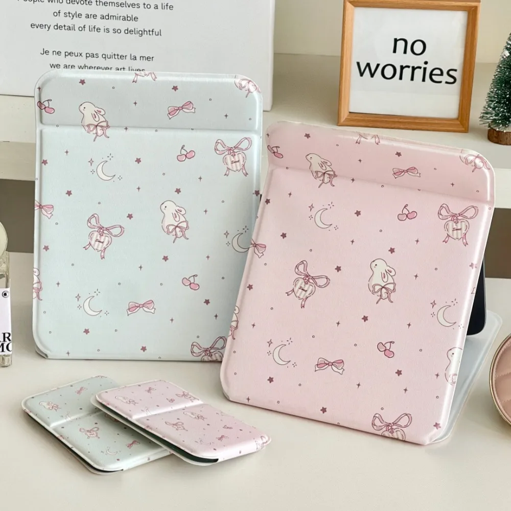 New Folding Makeup Mirror Bowknot Square Carry-on Small Mirror Rabbit Desktop Cosmetic Mirror Bedroom
New Folding Makeup Mirror Bowknot Square Carry-on Small Mirror Rabbit Desktop Cosmetic Mirror Bedroom