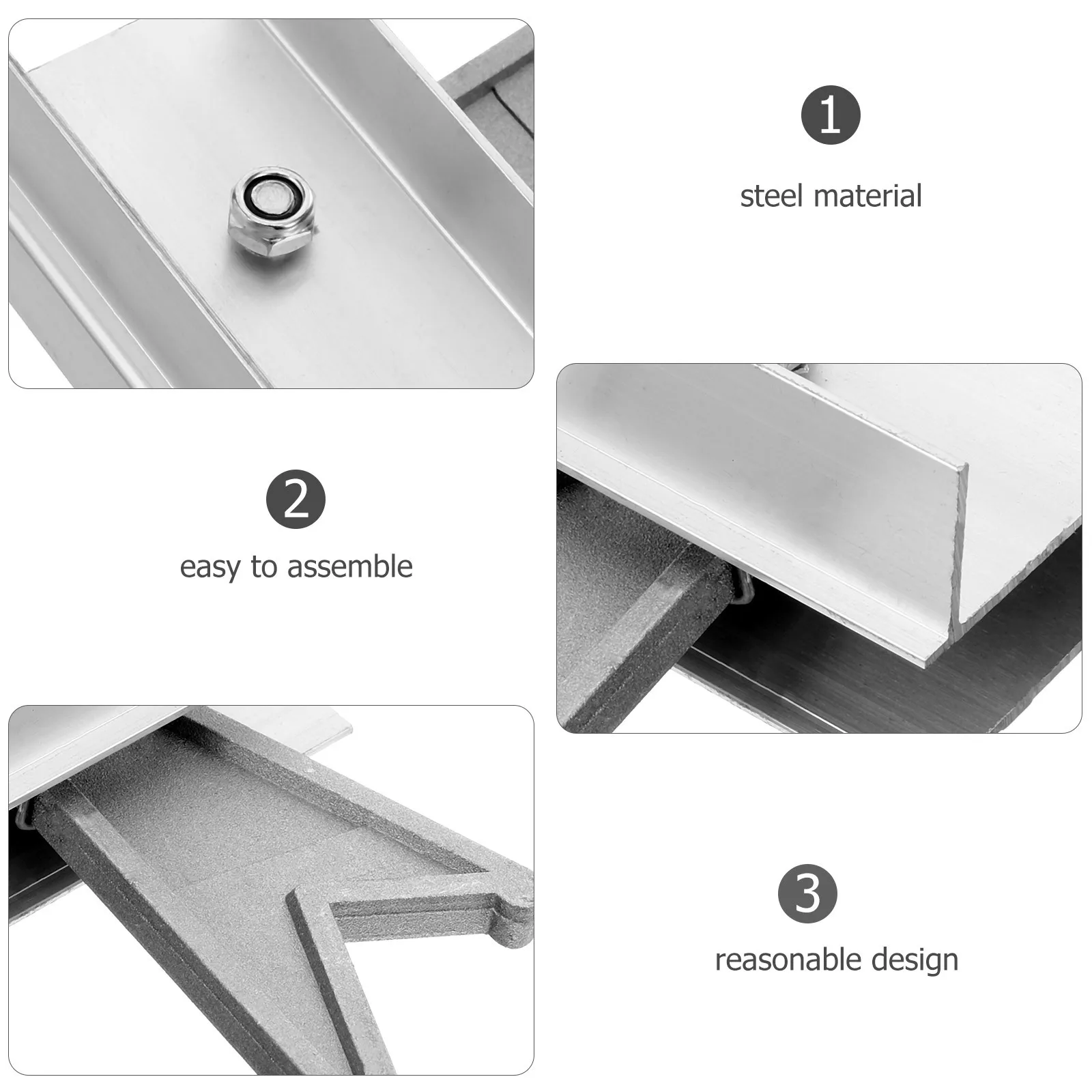 2Pcs Ladder Rung Locks Kit Replacement Metal Stabilizer Durable Folding Design for Ceilings Roofs Trees Ladder Rung Locks
2Pcs Ladder Rung Locks Kit Replacement Metal Stabilizer Durable Folding Design for Ceilings Roofs Trees Ladder Rung Locks