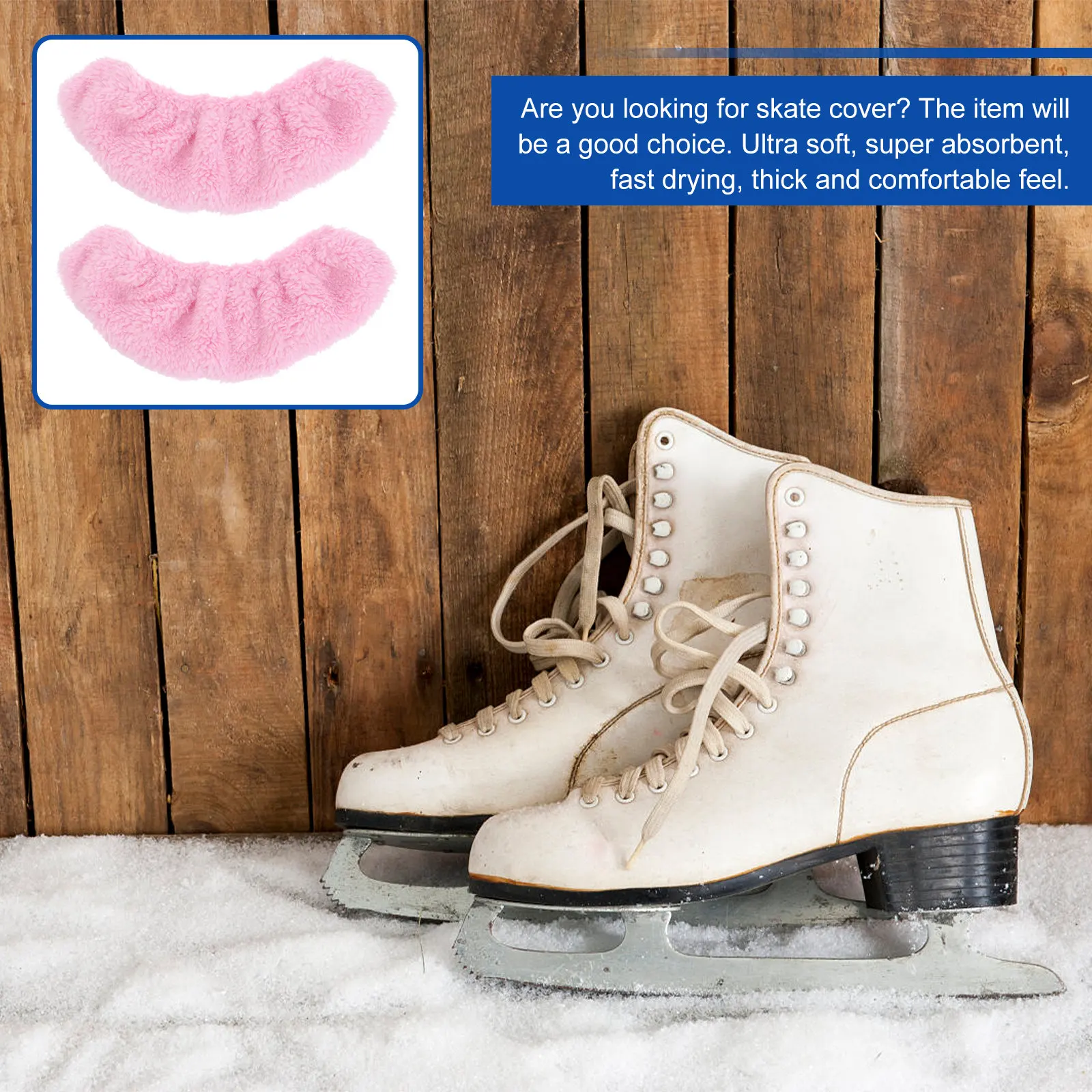Skate Guard for Ice Hockey Skates Super Absorbent Microfiber Cover Fast Drying Rust Proof Blade Protection Comfortable Pink Xl
Skate Guard for Ice Hockey Skates Super Absorbent Microfiber Cover Fast Drying Rust Proof Blade Protection Comfortable Pink Xl
